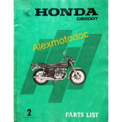 Honda  CB 500 T de 1975