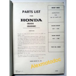 Honda CB 500 et K1 de 1973