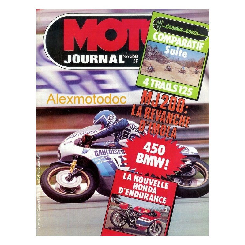 Moto journal n° 358