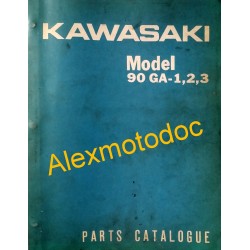 Kawaski 90 types GA1, GA2 et GA3 de 1969