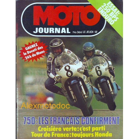 Moto journal n° 366