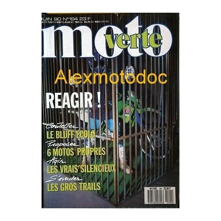 Moto Verte n° 100