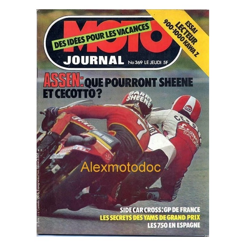 Moto journal n° 369