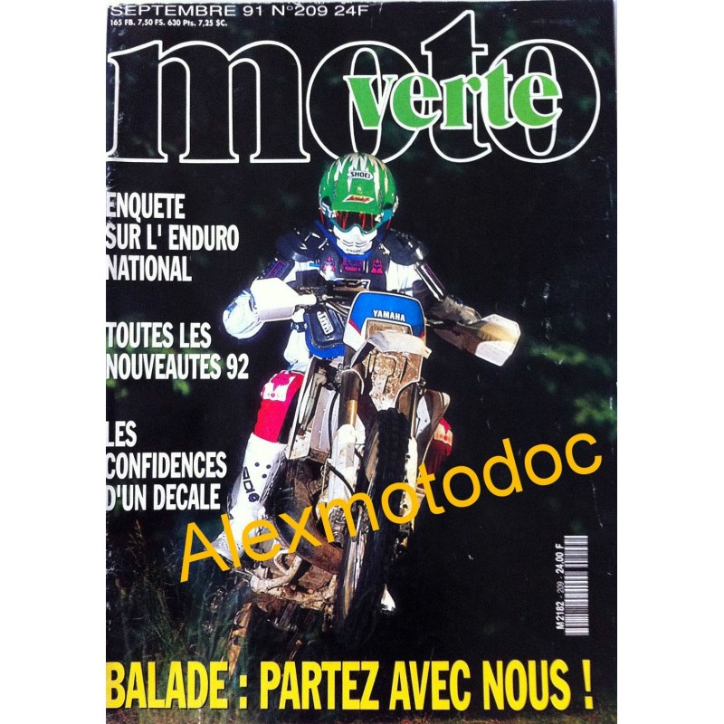 Moto Verte n° 209