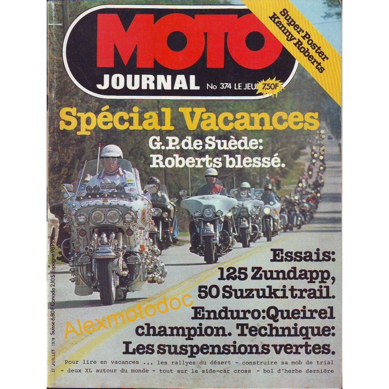 Moto journal n° 0