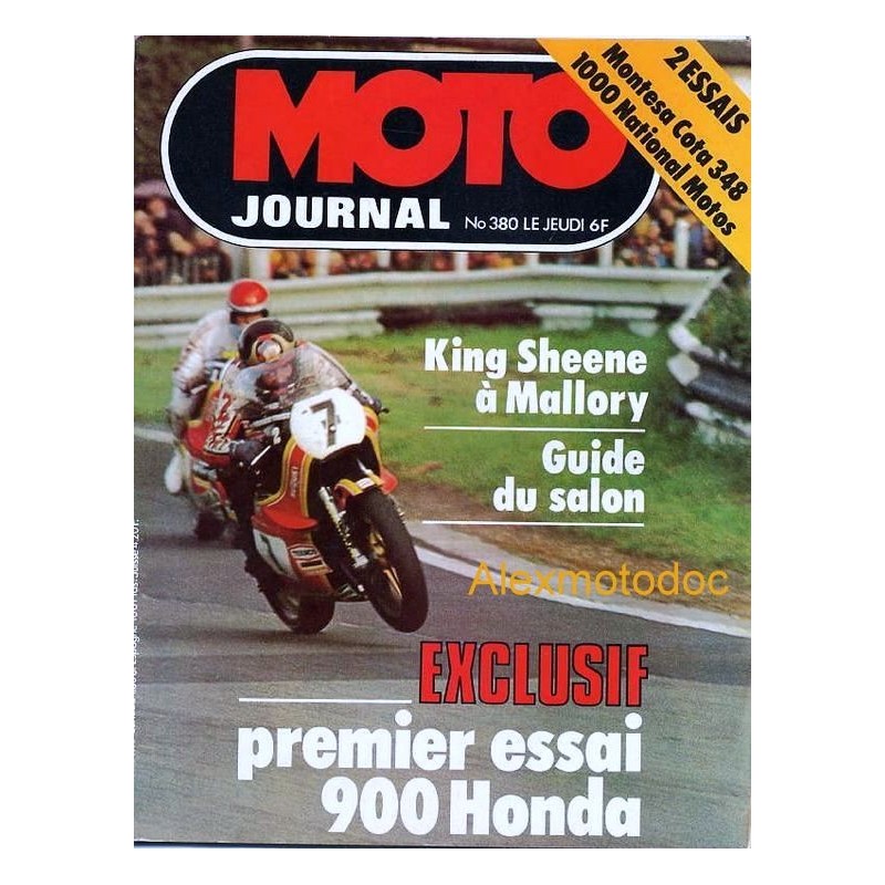 Moto journal n° 380