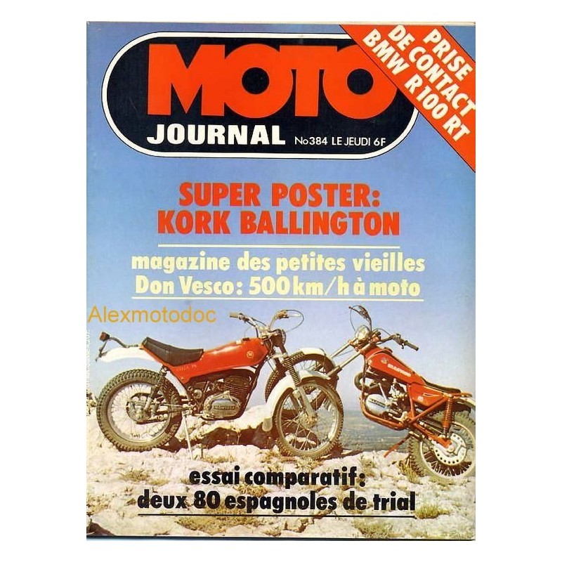 Moto journal n° 384