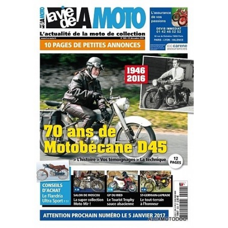 la vie de la moto n° 909