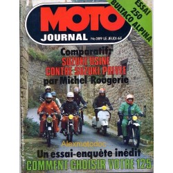Moto journal n° 389