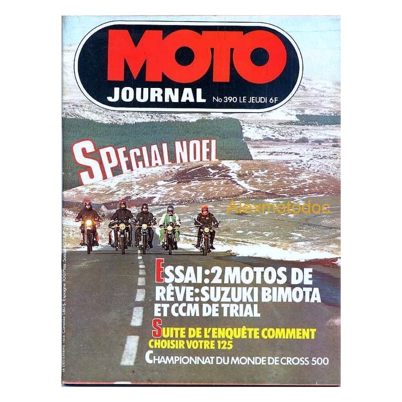 Moto journal n° 390