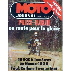 Moto journal n° 392