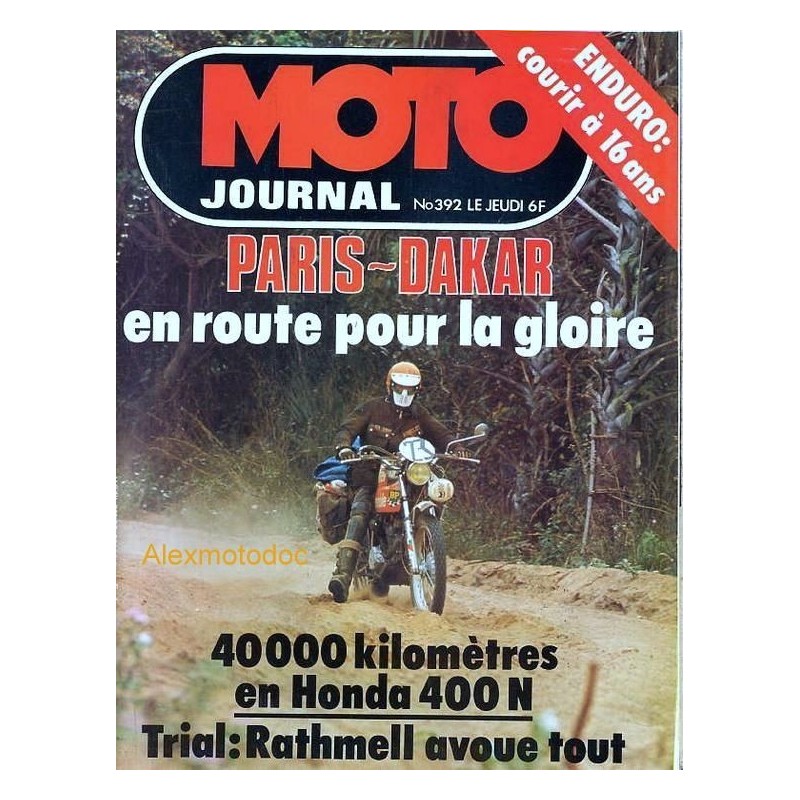 Moto journal n° 0