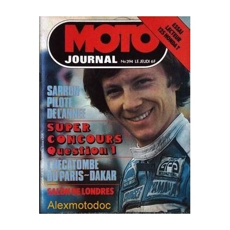 Moto journal n° 0