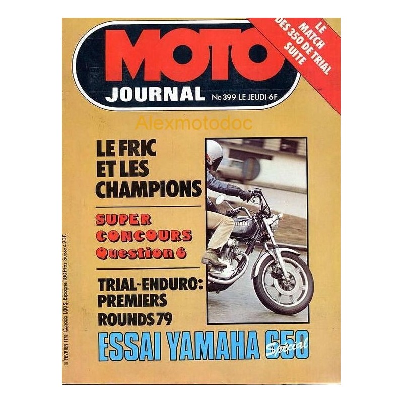 Moto journal n° 0