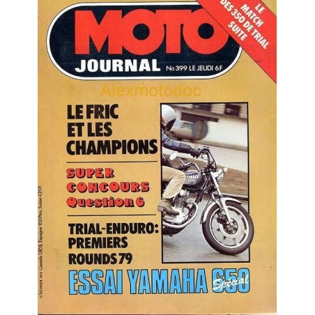 Moto journal n° 0