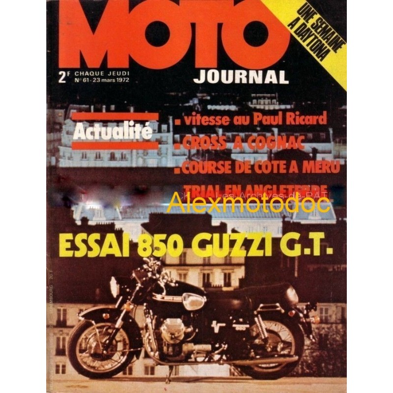 Moto journal n° 61
