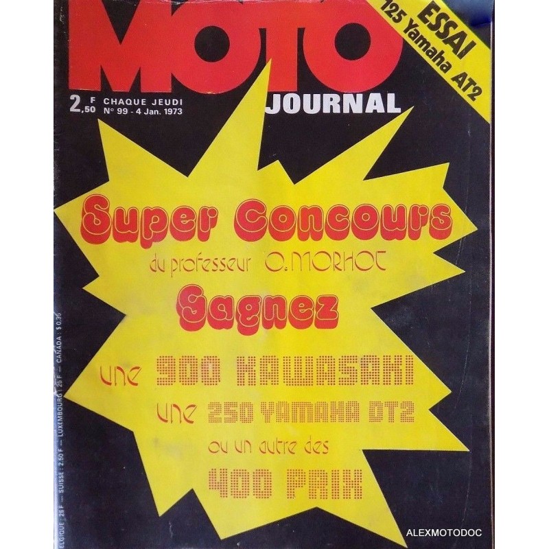 Moto journal n° 99