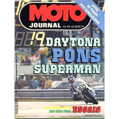 moto journal,Moto journal 451,n° 451,revue,moto,essai,journal,revues,revues moto,motos,revue moto,