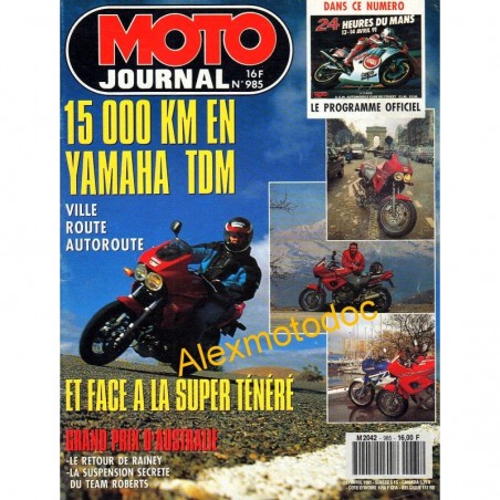 Moto journal n° 0