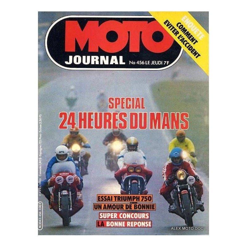 Moto journal n° 456