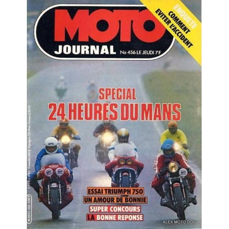 Moto journal n° 456