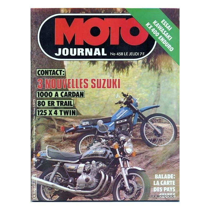 moto journal,Moto journal 458,n° 458,revue,moto,essai,journal,revues,revues moto,motos,revue moto,