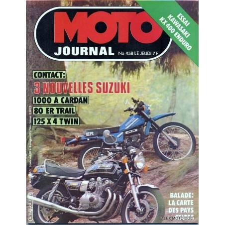 moto journal,Moto journal 458,n° 458,revue,moto,essai,journal,revues,revues moto,motos,revue moto,