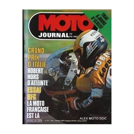 moto journal,Moto journal 460,n° 460,revue,moto,essai,journal,revues,revues moto,motos,revue moto,