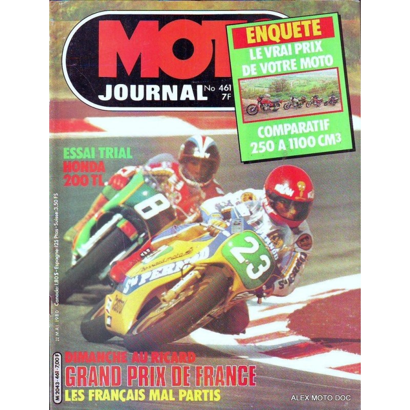 Moto journal n° 461