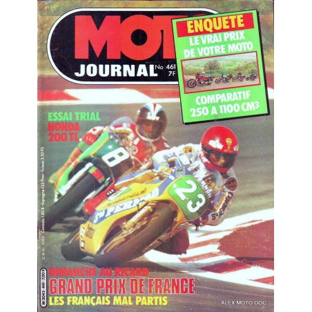 Moto journal n° 0