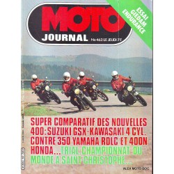 Moto journal n° 463
