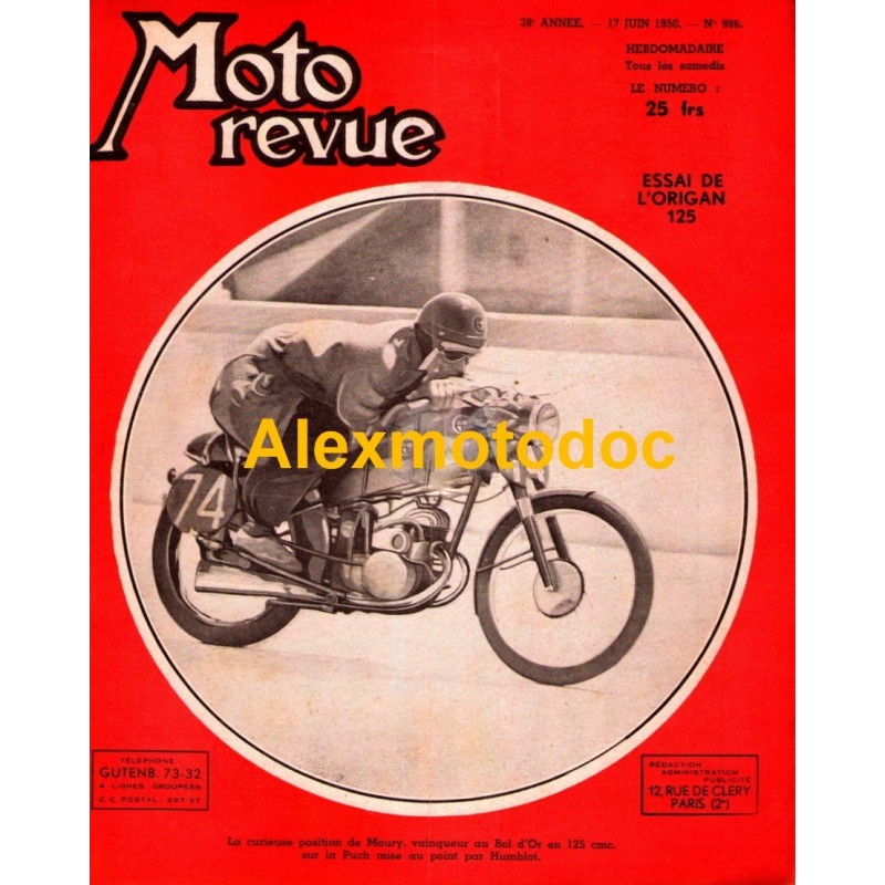 Moto Revue n° 986