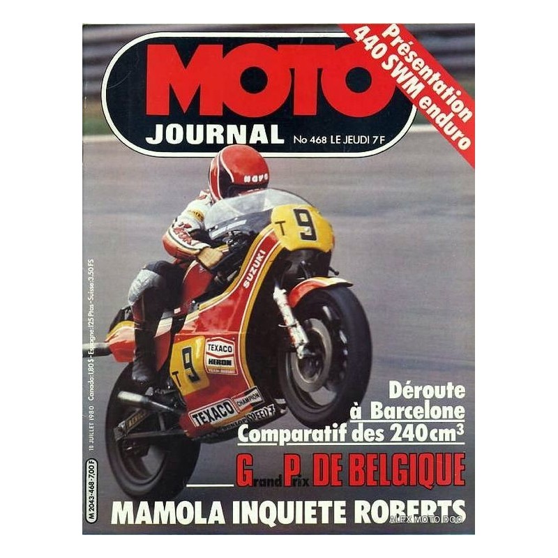Moto journal n° 468