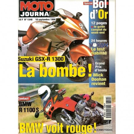 moto journal,Moto journal 1340,n° 1340,revue,moto,essai,journal,revues,revues moto,motos,revue moto,