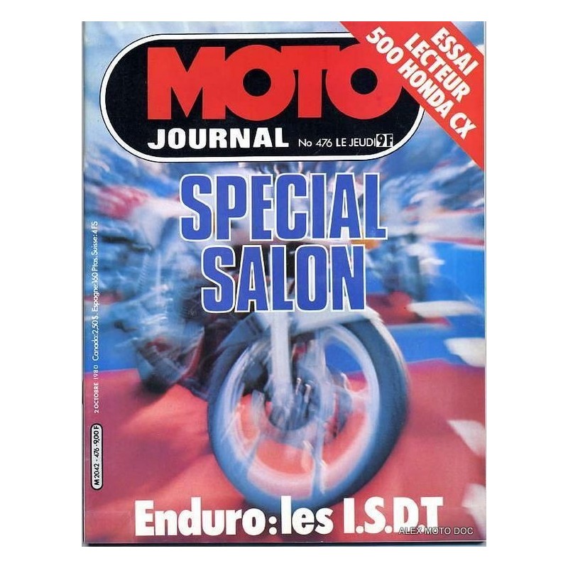 Moto journal n° 476