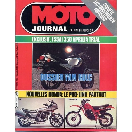 Moto journal n° 478