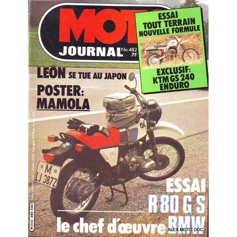 Moto journal n° 482