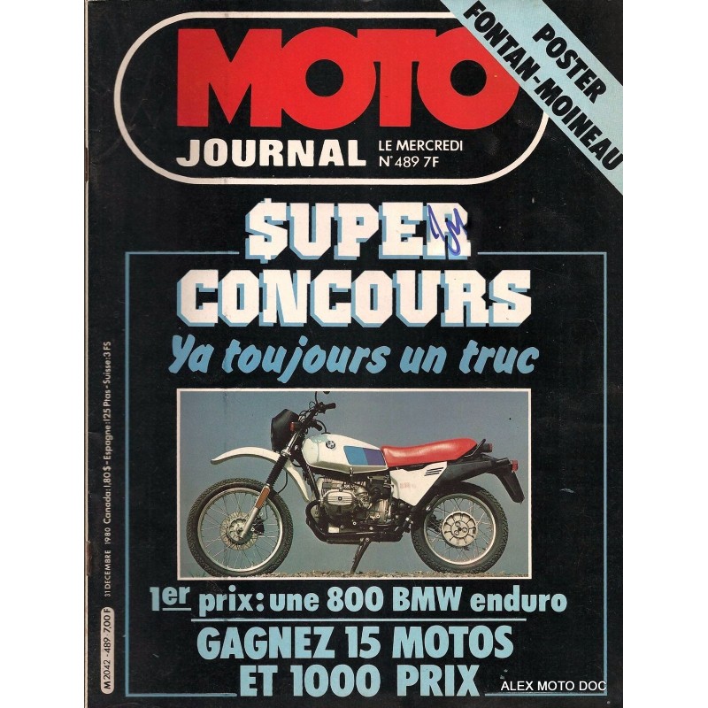 Moto journal n° 489