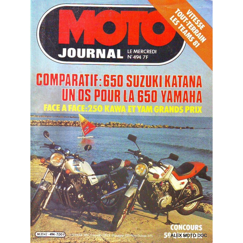 Moto journal n° 494