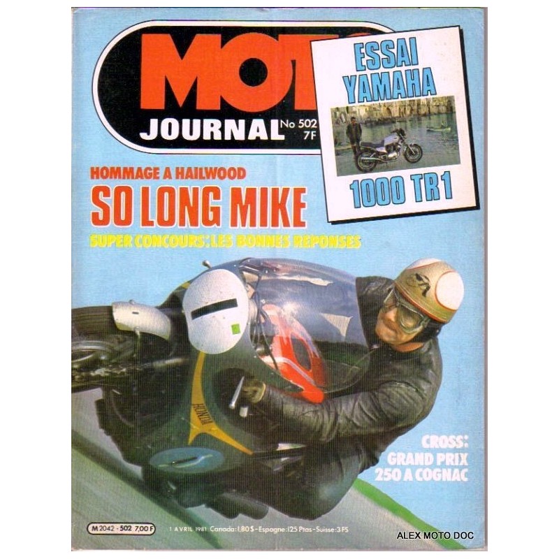 Moto journal n° 502
