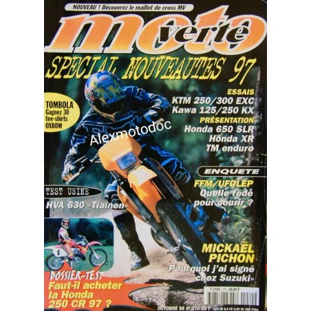 Moto Verte n° 270