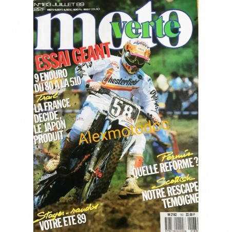 Moto Verte n° 183