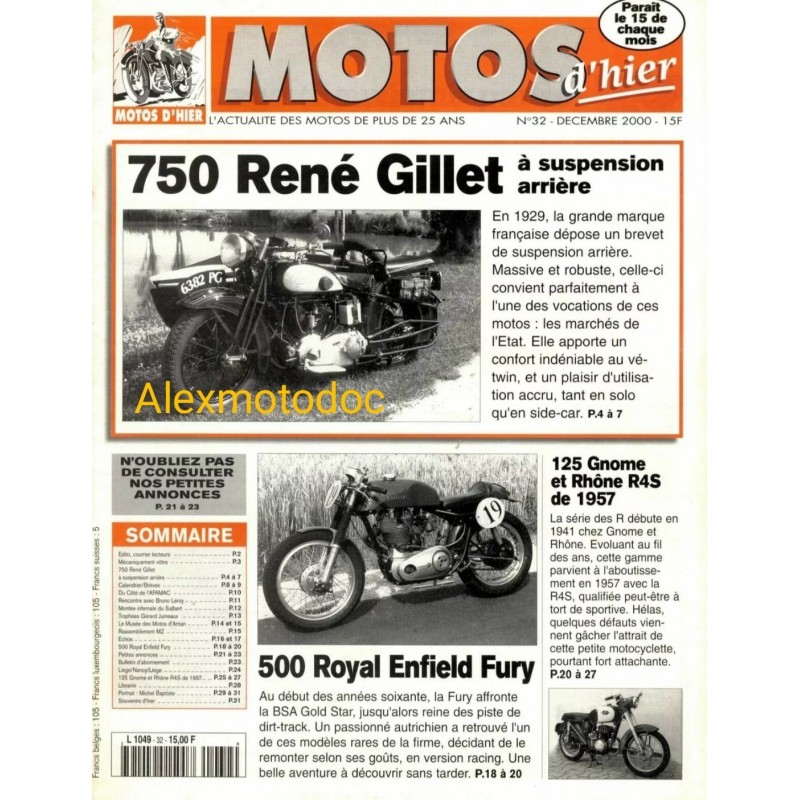 Motos d'hier n°