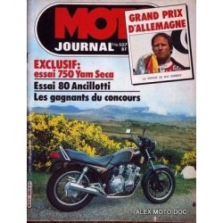 Moto journal n° 507