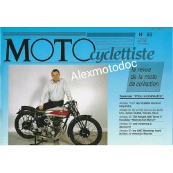 Motocyclettiste n° 69
