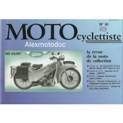 Motocyclettiste n° 81