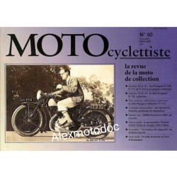Motocyclettiste n° 92