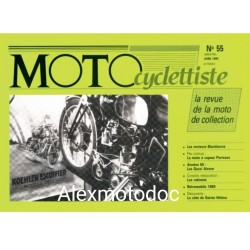 Motocyclettiste n° 55